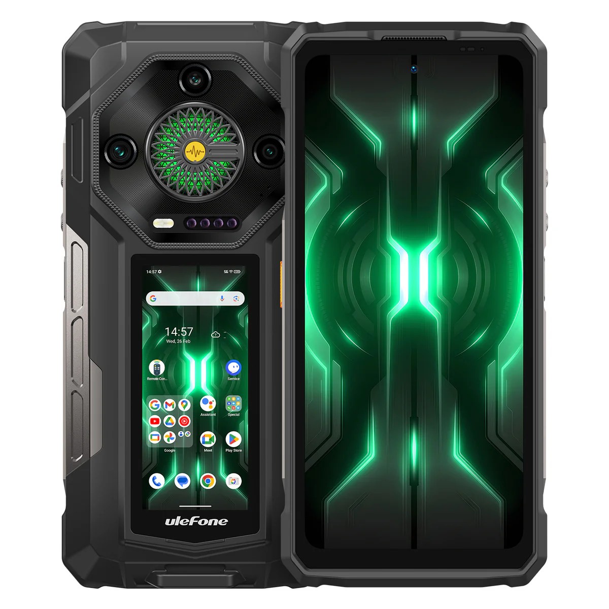 Ulefone Armor 33 PRO, um novo smartphone 5G com câmera termográfica de tela dupla