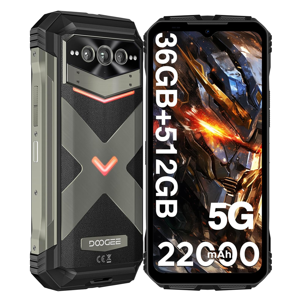  [Menu Português] Smartphone robusto DOOGEE S200 X/Doogee V Max Plus G, versão global