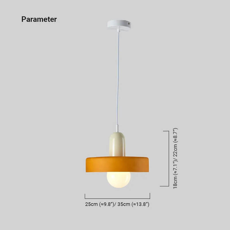 Lglty Morandi LED Pendant Light Glass Multicolor Living Room/Dinning Room