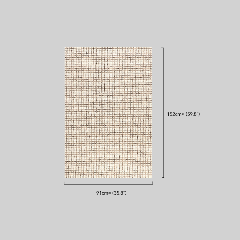 Melrose Riofu Wool Cream Rug Bedroom