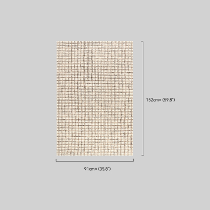 Melrose Riofu Wool Cream Rug Bedroom