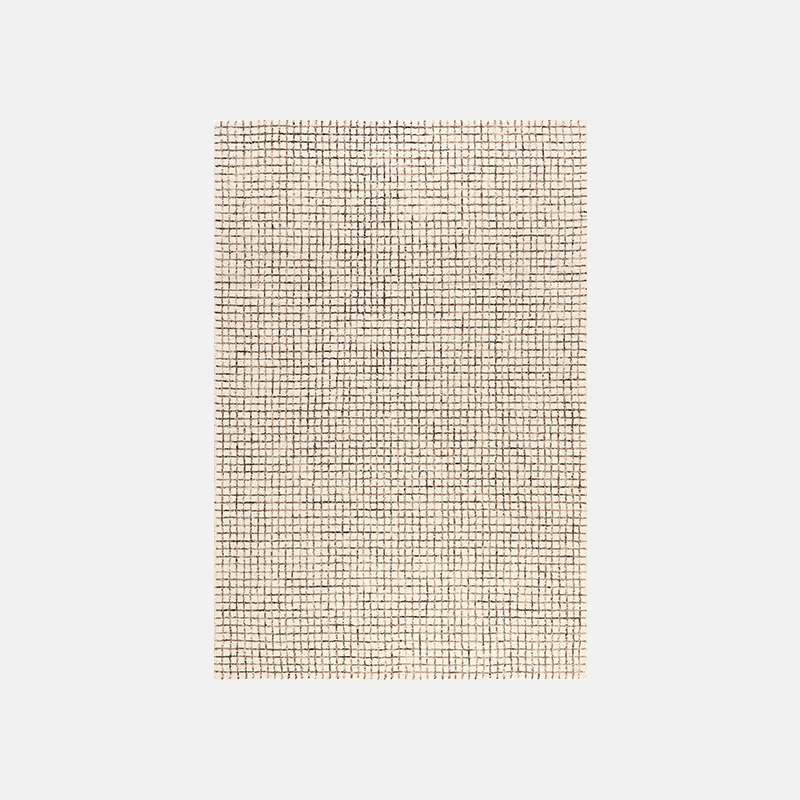 Melrose Riofu Wool Cream Rug Bedroom | Riofu
