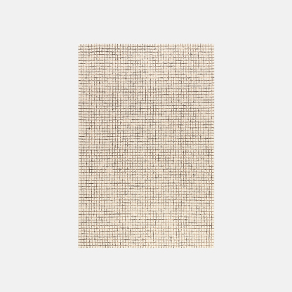 Melrose Riofu Wool Cream Rug Bedroom
