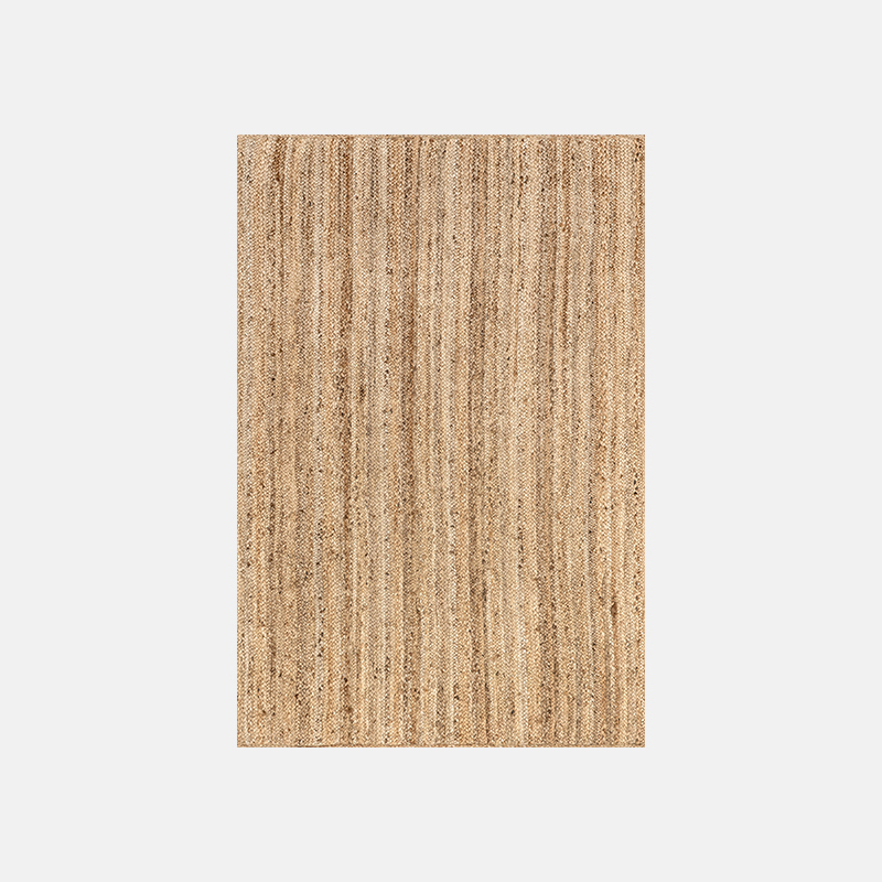 Braided Riofu Jute Natural Rug Bedroom | Riofu