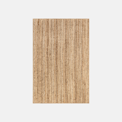 Braided Riofu Jute Natural Rug Bedroom