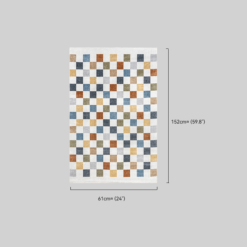 Carina Riofu Polyester Multicolor Rug Bedroom