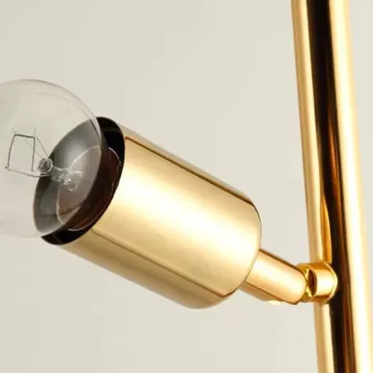 Modern Metal Hooded White Black Floor Lamp Bedroom