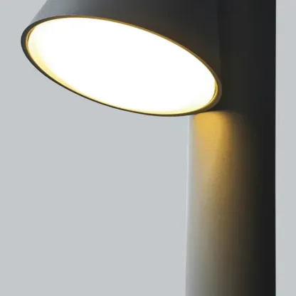 Modern Metal Geometric Black Outdoor Lamp Hallway