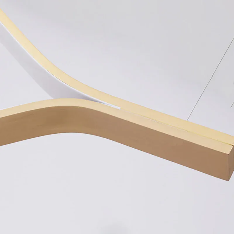 Edge Pendant Light Color Temperature Switchable, 80/100/120cm