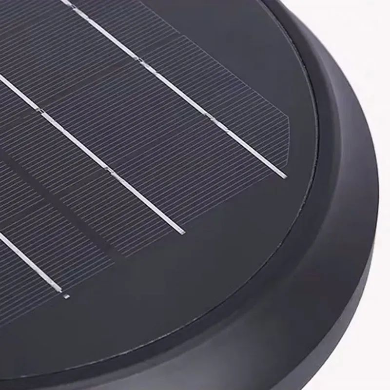 Modern Metal Acrylic Diamond Black Outdoor Pillar Light