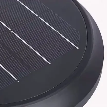 Modern Metal Acrylic Diamond Black Outdoor Pillar Light