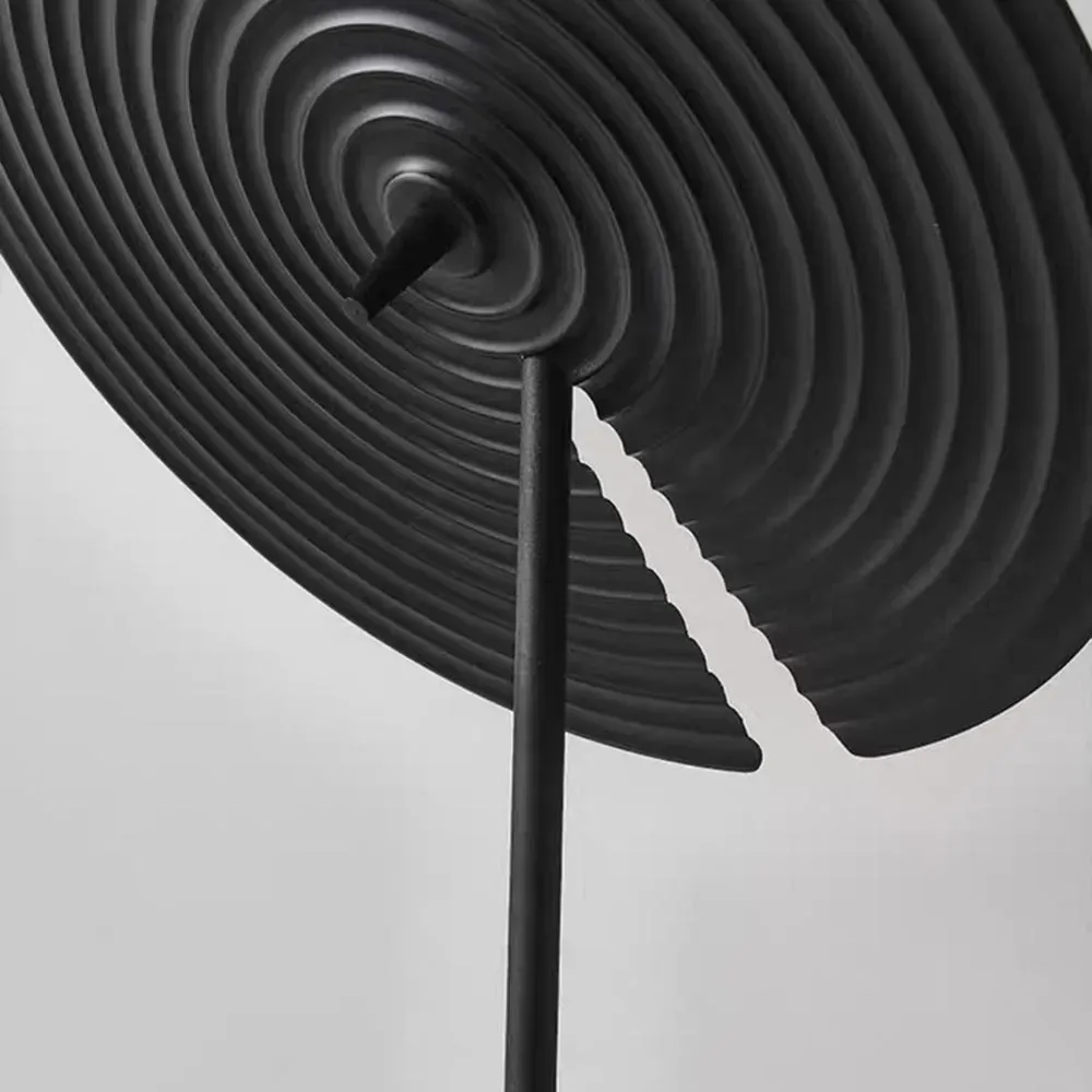 Modern Metal Round Black Floor Lamp Table Lamp Living Room