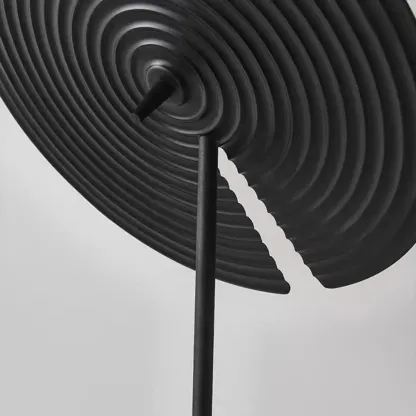 Modern Metal Round Black Floor Lamp Table Lamp Living Room
