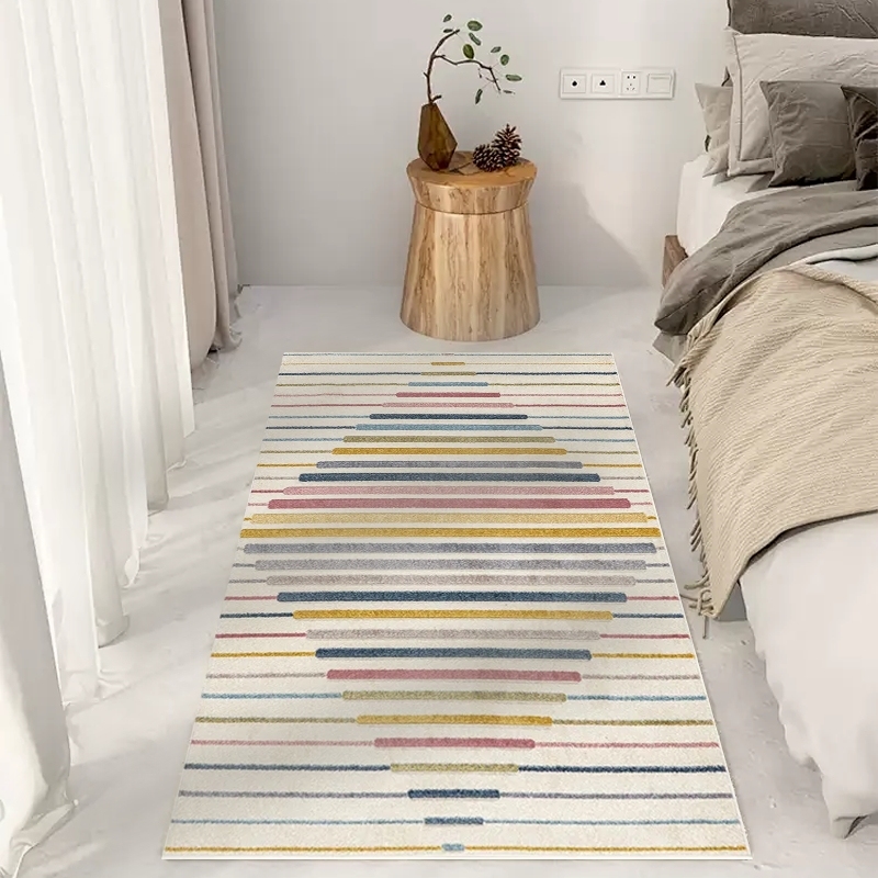 Moroccan Polypropylene Colorful Rugs Bedroom