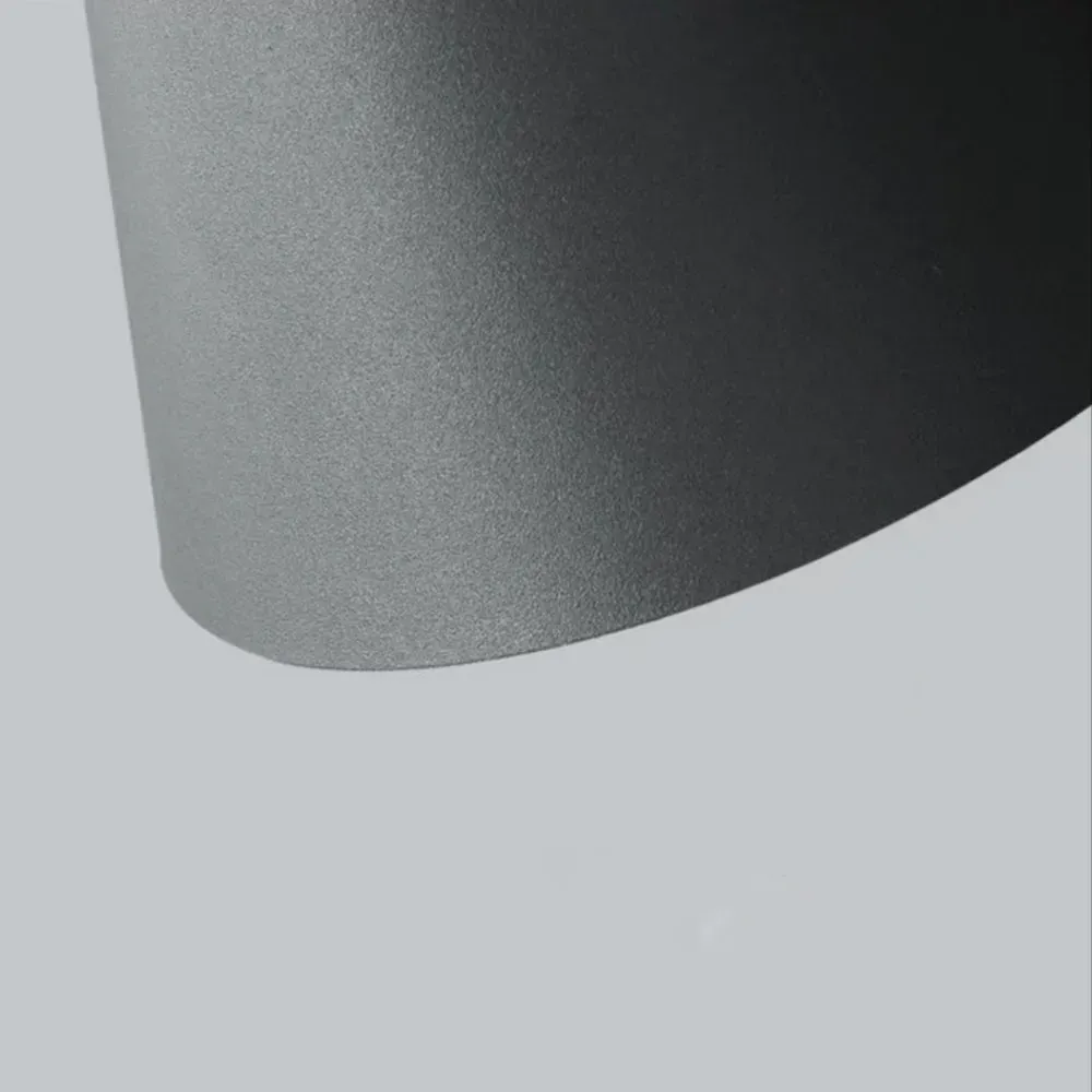 Modern Metal Geometric Black Outdoor Lamp Hallway