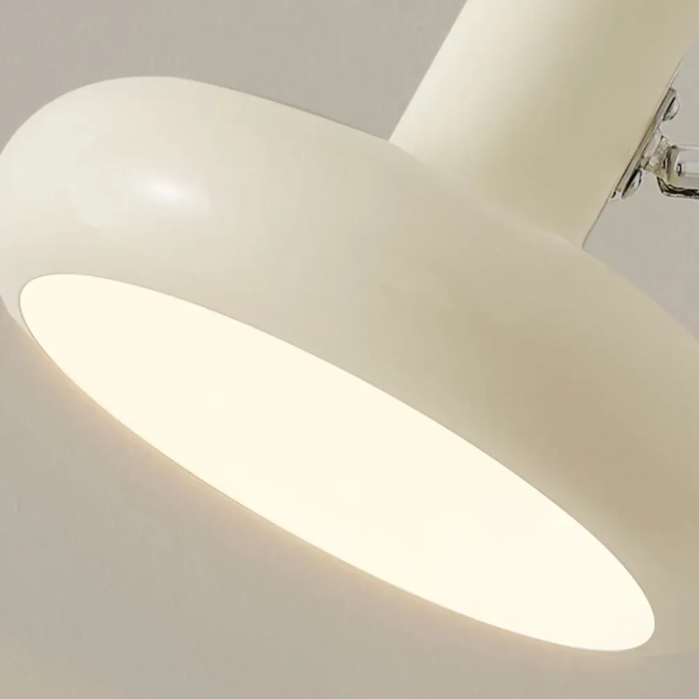 Nordic Metal Beige Rocker Wall Light Living Room