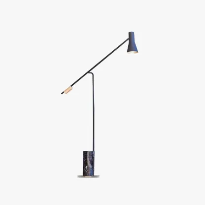 Vintage Metal Hooded Black Floor Lamp living Room