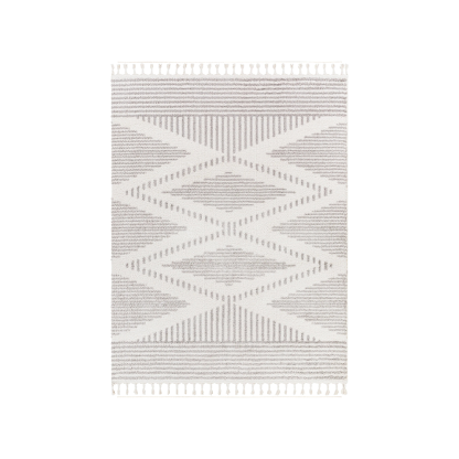 Boho Polyester Beige Carpet Living Room