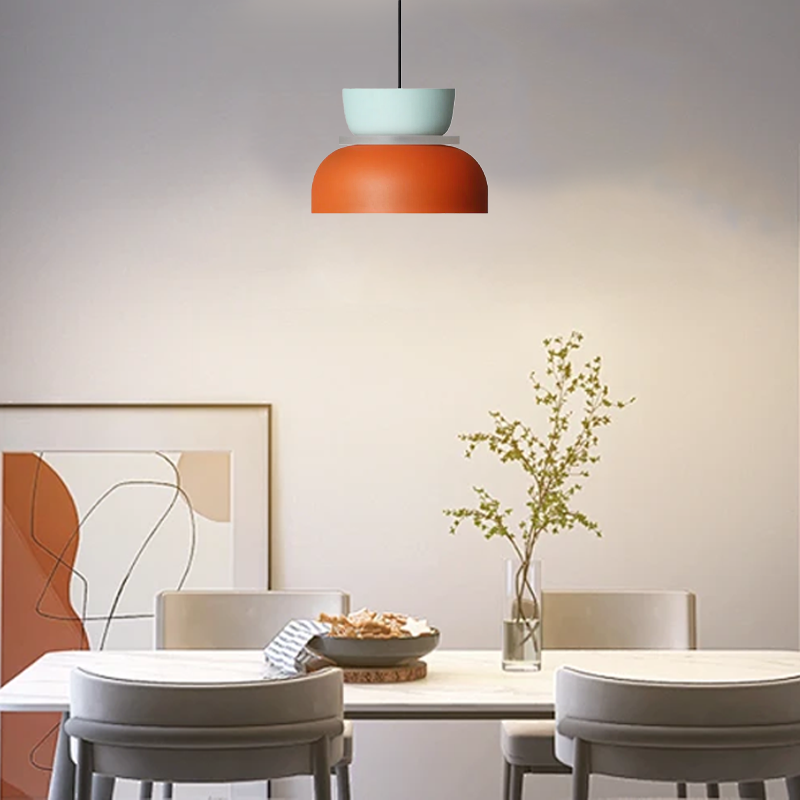 Art LED Pendant Light Metal Contrast Color Dining Room/Kitchen/Study Room