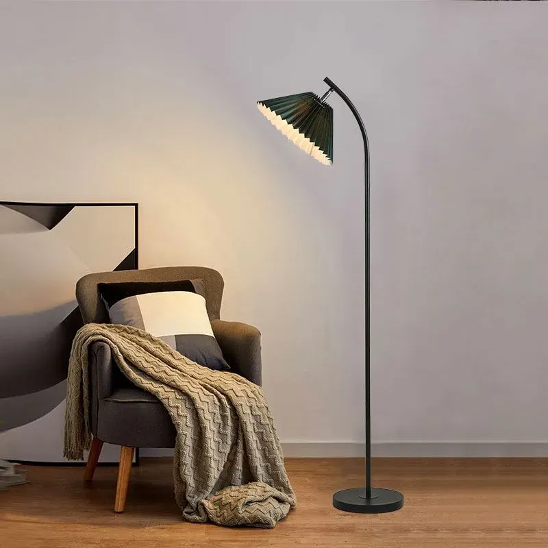 Nordic Metal Hooded Black Floor Wall Bedroom | Riofu