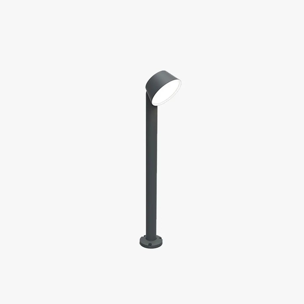 Modern Metal Geometric Black Outdoor Lamp Hallway