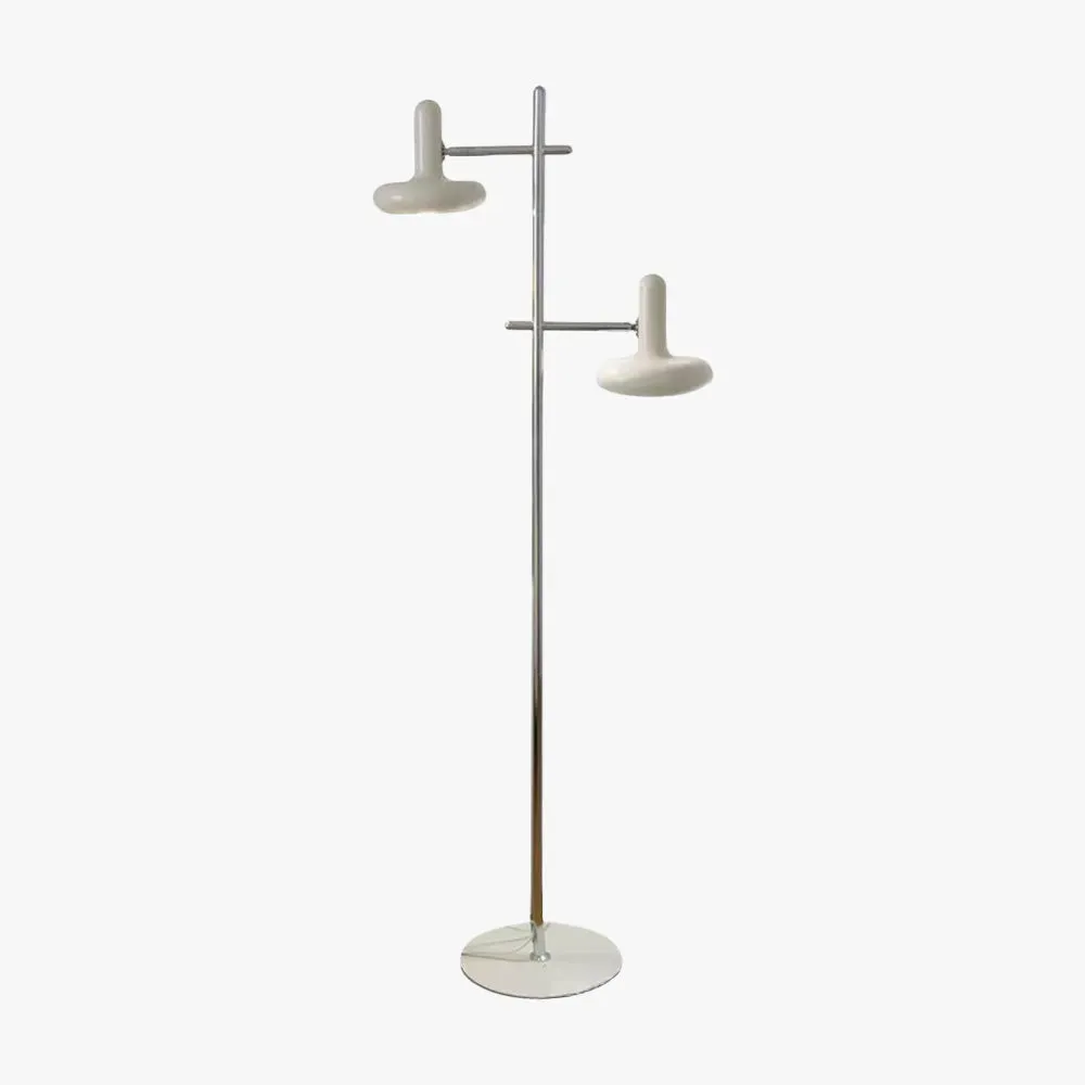 Modern Metal Conical White Floor Lamp living Room