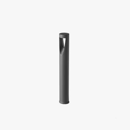 Modeen Metal Cylindrical Black Path Light Outdoor