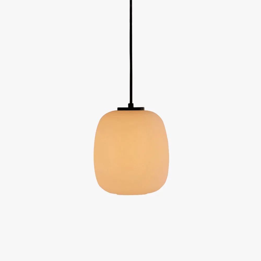 Modern Metal Acrylic Geometric White Outdoor Pendant Light