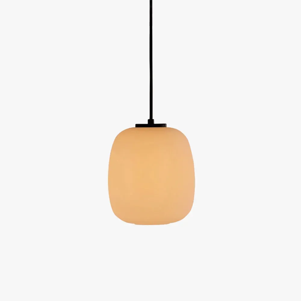 Modern Metal Acrylic Geometric White Outdoor Pendant Light