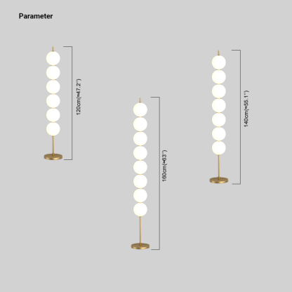 Modern Metal Cylindrical White Floor Lamp Living Room