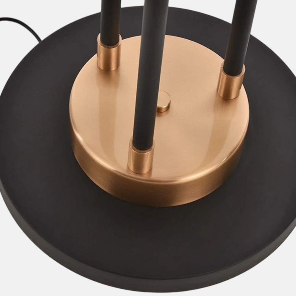 Modern Metal Cylindrical Gold Floor Lamp Bedroom Living Room