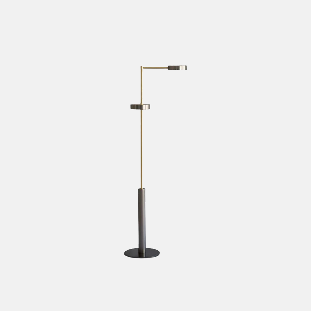 Modern Metal Linear Gold Floor Lamp Bedroom Living Room
