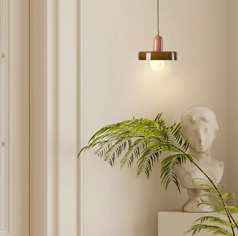 Lglty Morandi LED Pendant Light Glass Multicolor Living Room/Dinning Room
