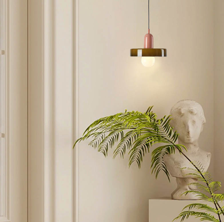 Lglty Morandi LED Pendant Light Glass Multicolor Living Room/Dinning Room