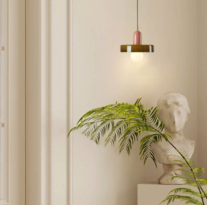 Lglty Morandi LED Pendant Light Glass Multicolor Living Room/Dinning Room