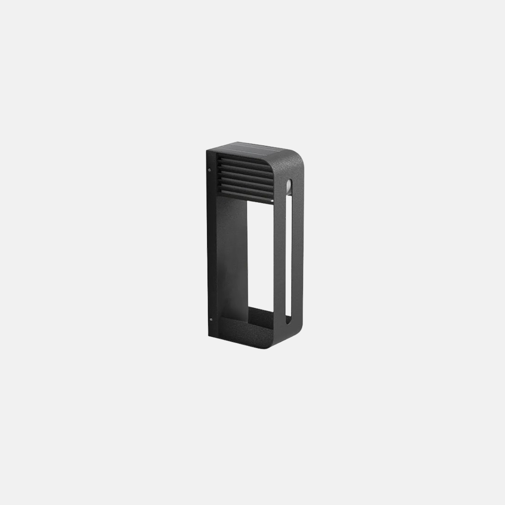 Modern Metal/Acrylic Rectangular Black Wall Lamp Outdoor
