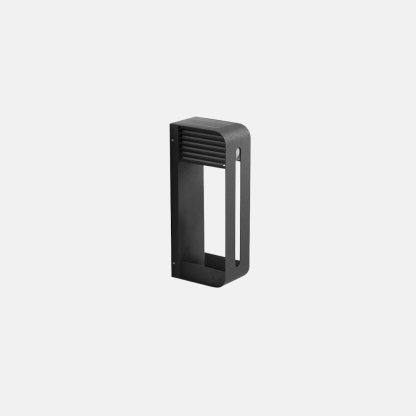 Modern Metal/Acrylic Rectangular Black Wall Lamp Outdoor