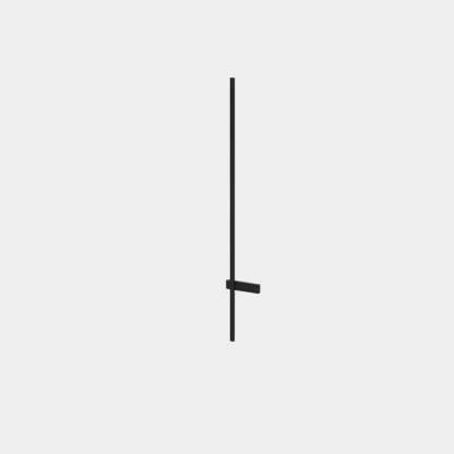 Modern Minimalist Metal Linear Black Wall Lamp Outdoor