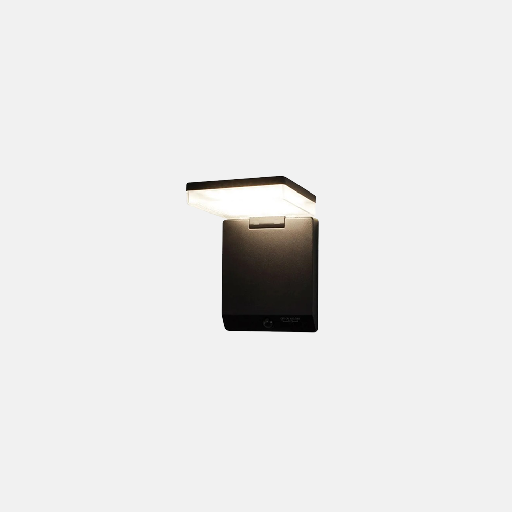 Modern Acrylic Right-angle Sensor Solar Outdoor Wall Lamp Garden