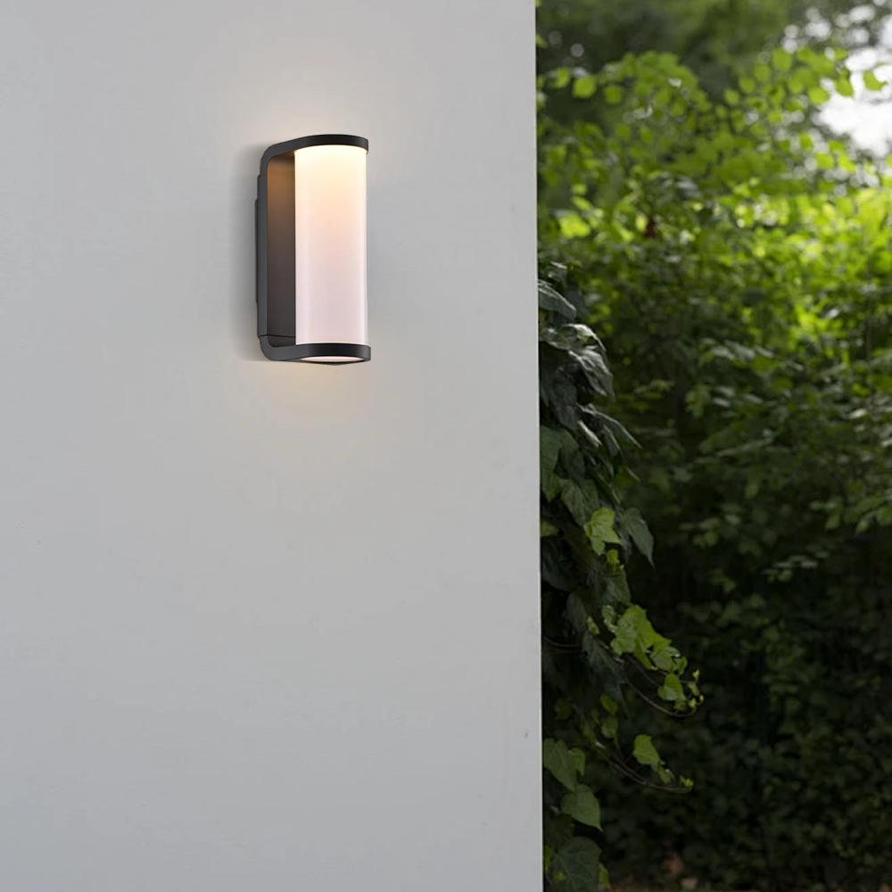 Industrial Black Outdoor Metal Outdoor Wall Lamp Patio