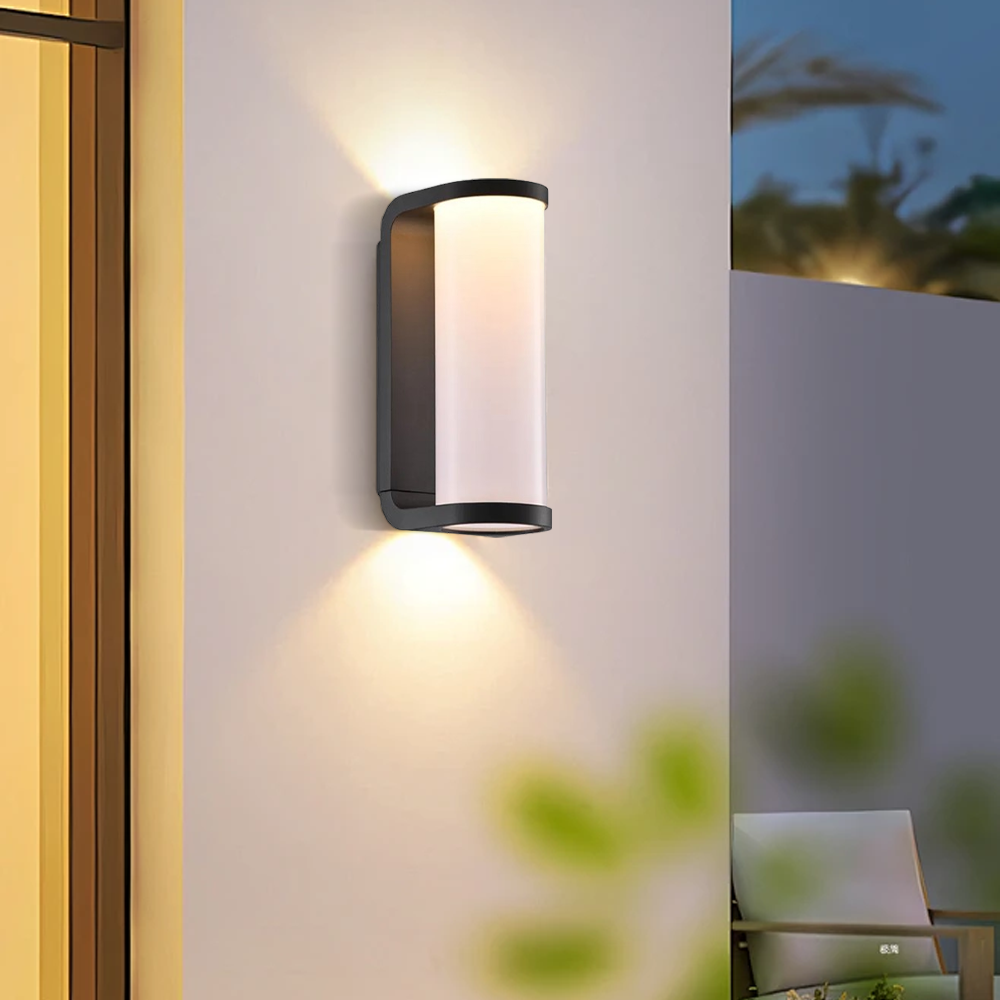 Industrial Black Outdoor Metal Outdoor Wall Lamp Patio