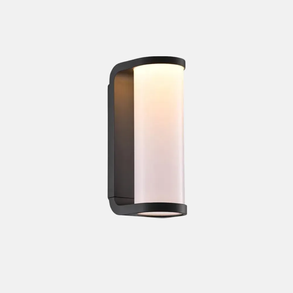 Industrial Black Outdoor Metal Outdoor Wall Lamp Patio