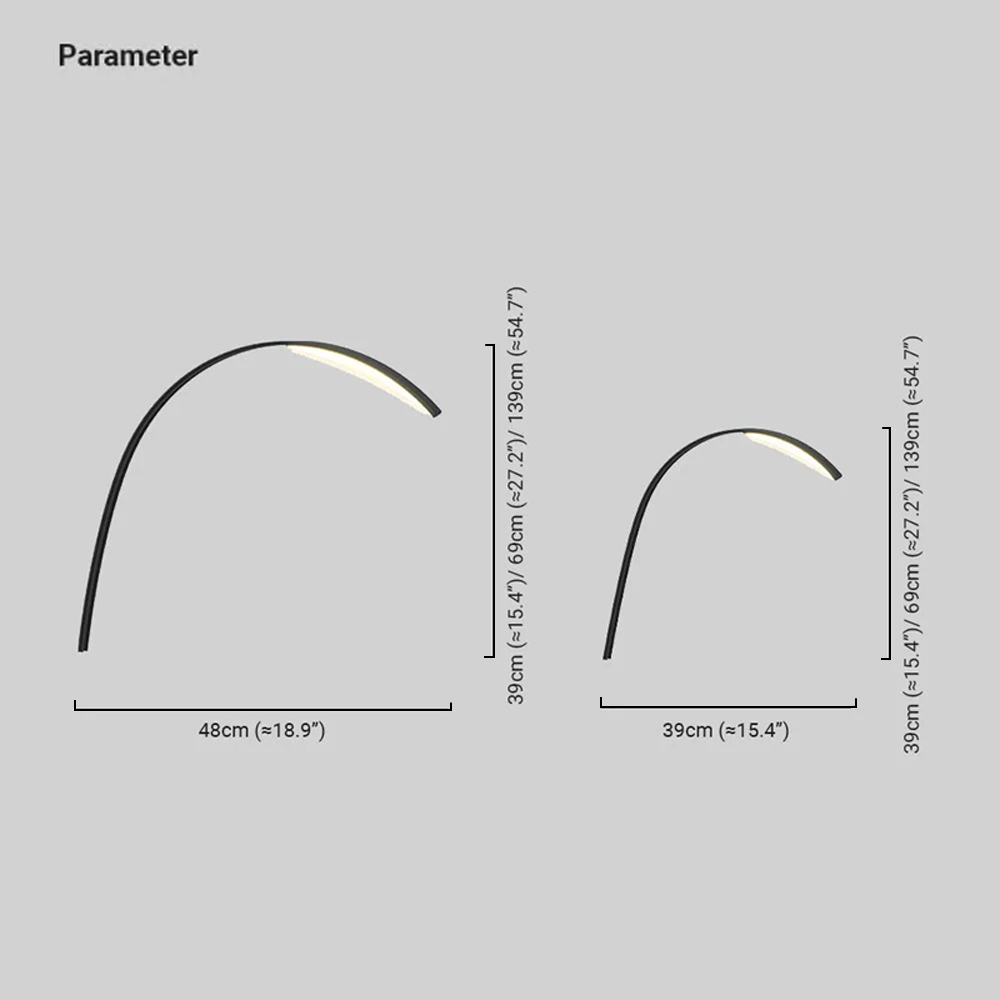 Minimalist Metal Linear Black Outdoor Lamp Outdoor