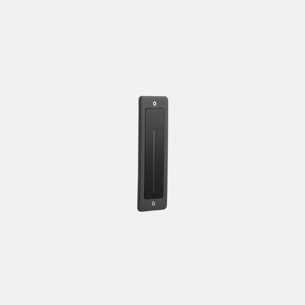 Modern Metal Rectangular Black Outdoor Lamp Garden
