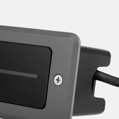 Modern Metal Rectangular Black Outdoor Lamp Garden