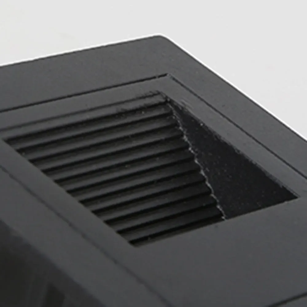 Modern Glass Square Black Outdoor Lamp Garden