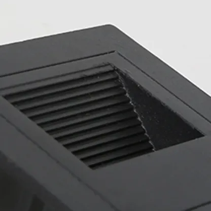 Modern Glass Square Black Outdoor Lamp Garden