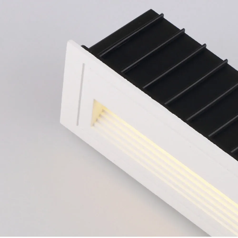 Modern Glass Square Black Outdoor Lamp Garden