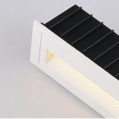 Modern Glass Square Black Outdoor Lamp Garden