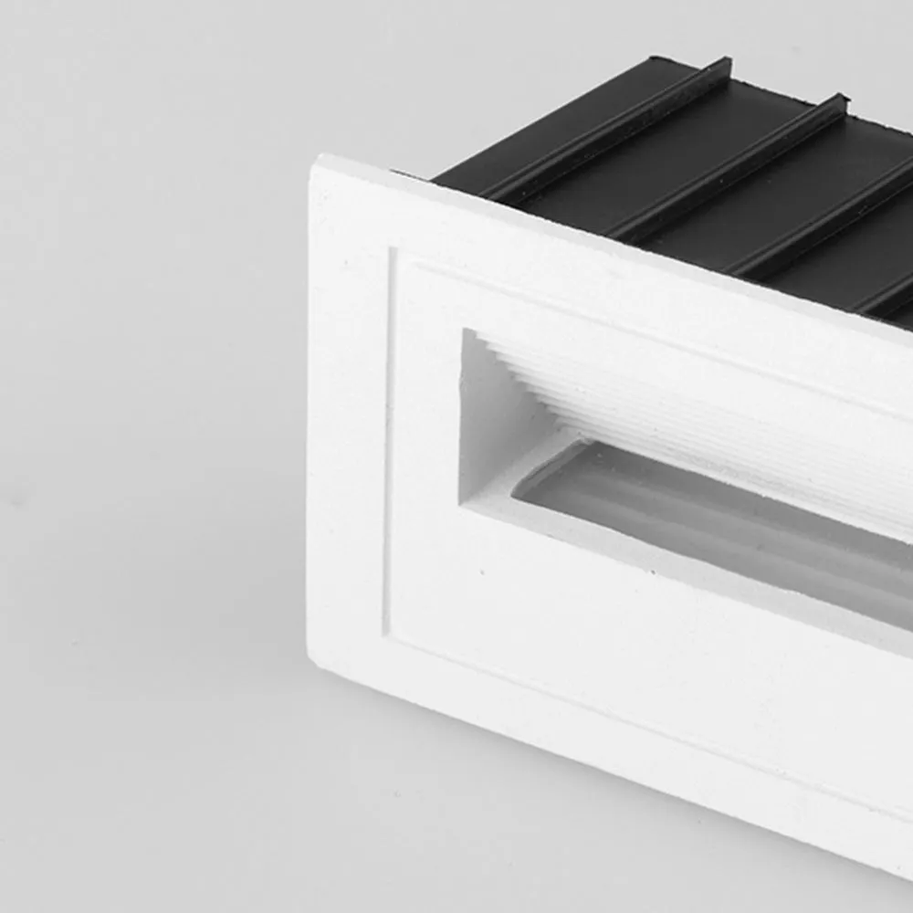 Modern Glass Square Black Outdoor Lamp Garden